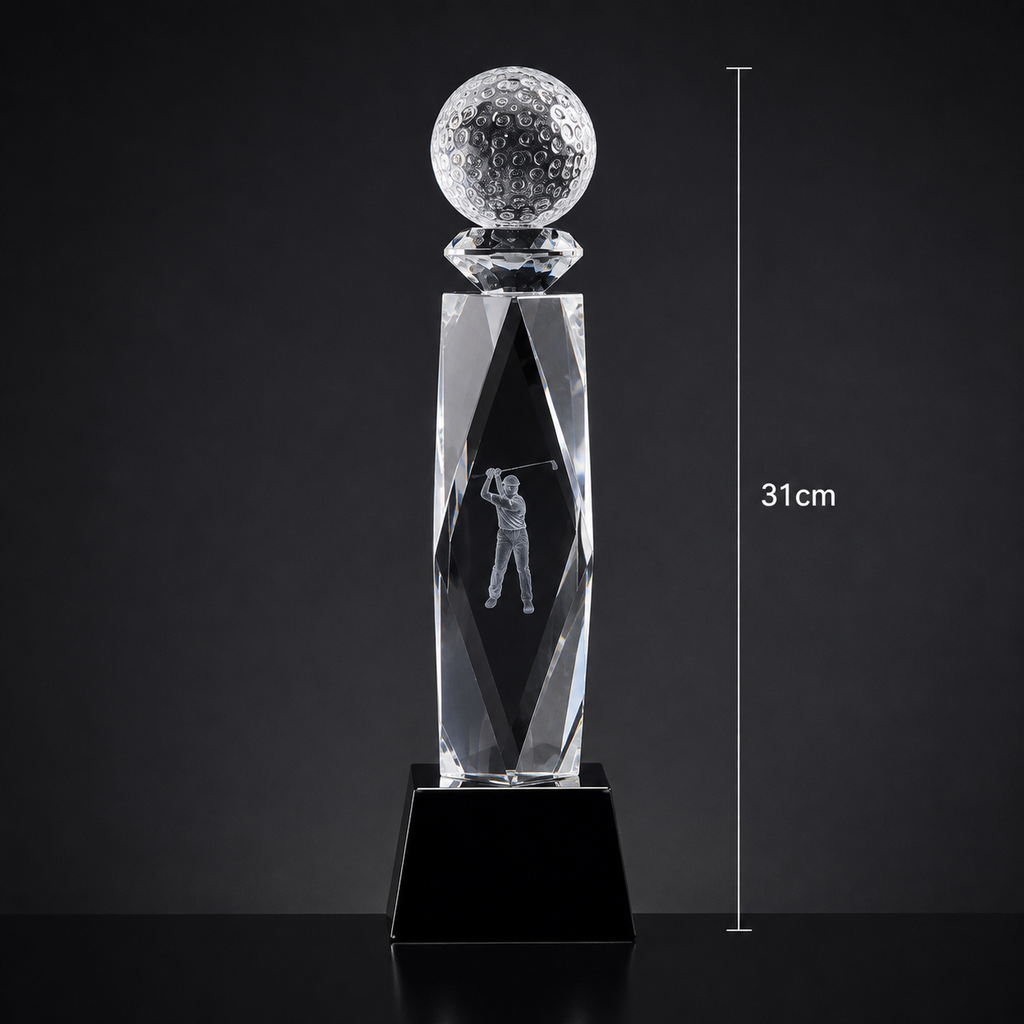 SP-1001 钻切内雕 / Diamond Pillar — Large 31cm