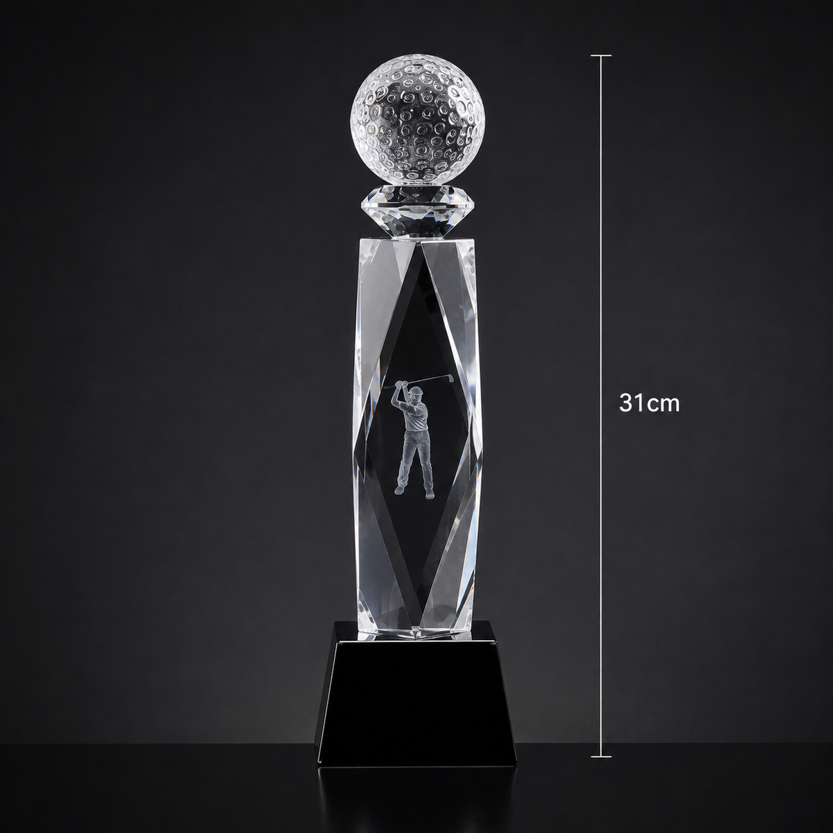 SP-1001 钻切内雕 / Diamond Pillar — Large 31cm