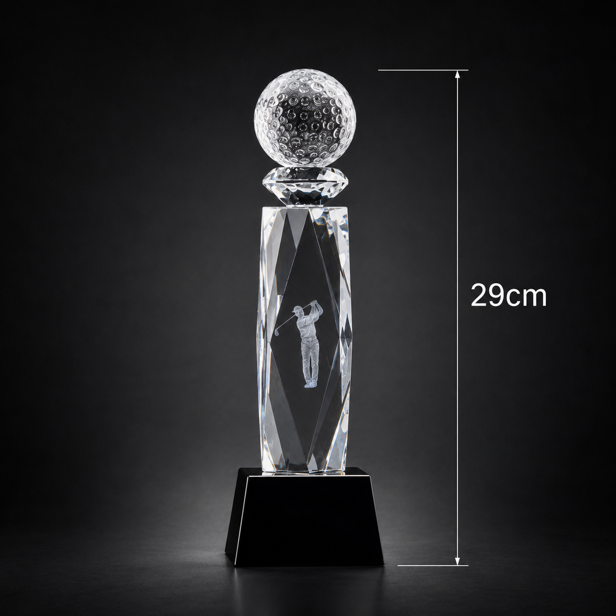 SP-1001 钻切内雕 / Diamond Pillar — Medium 29cm