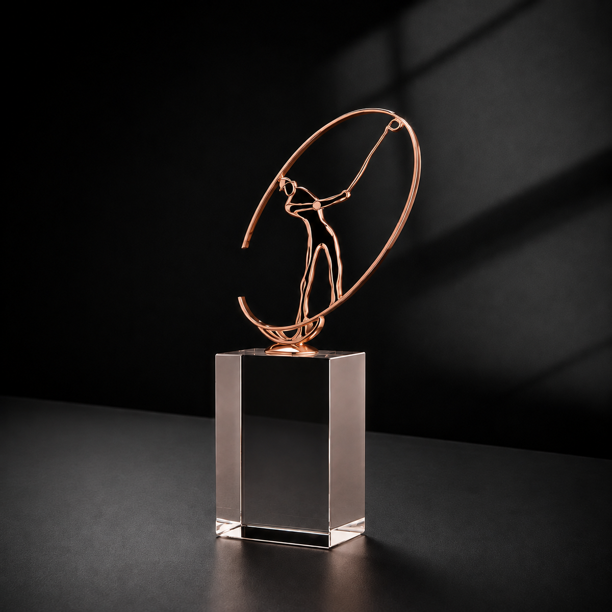 GF-1034 挥杆金环-小 / Champion's Swing Ring Petite — Rose Gold