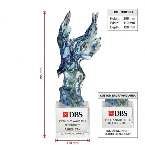 JB-1012 大展宏图 / Grand Ambition Unfolding — dimensions and engraving area