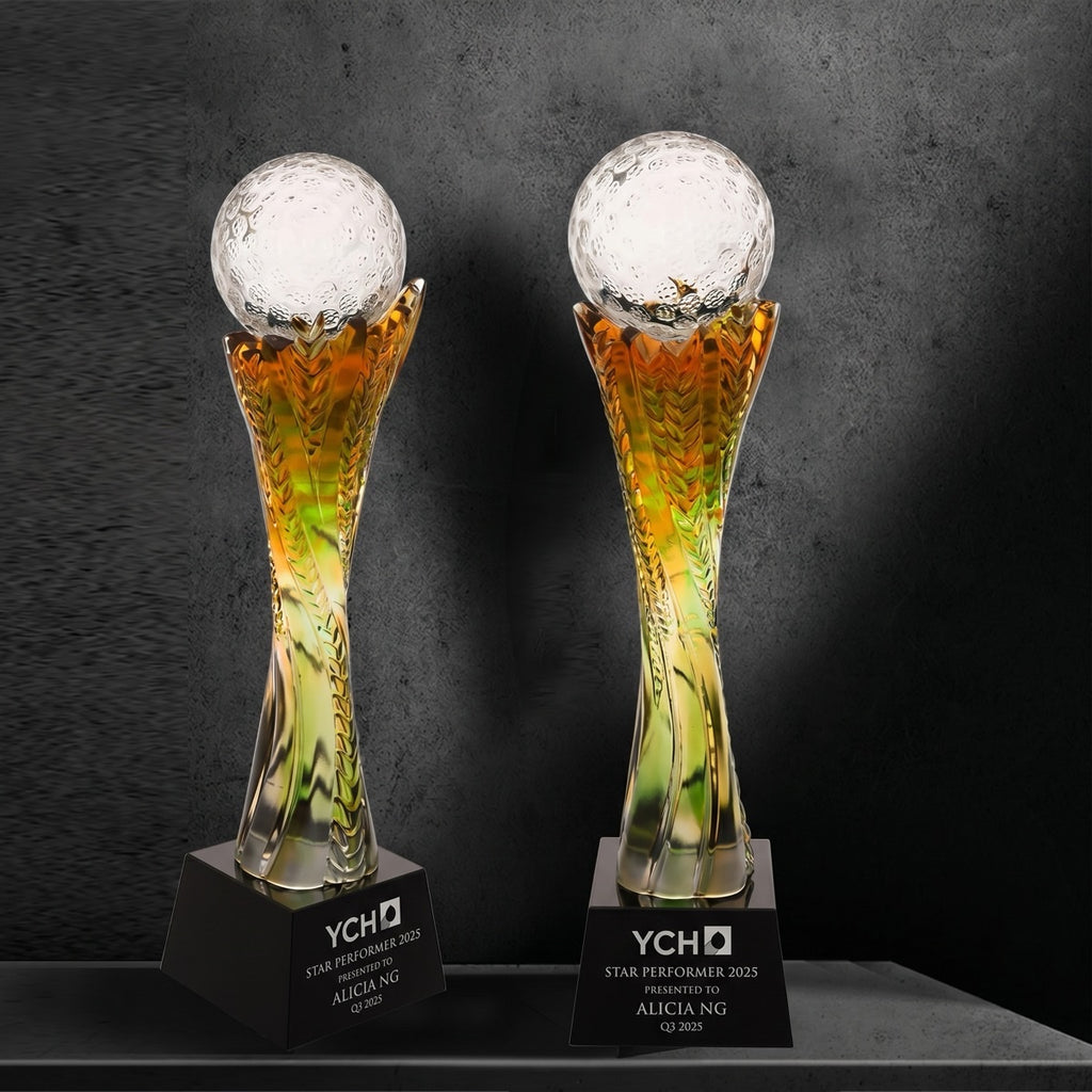 JB-1043 丰收奖杯 / Harvest Trophy — engraving mockup