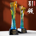 JB-1085 引领-五周年 / Lead — 5th Anniversary — engraving mockup