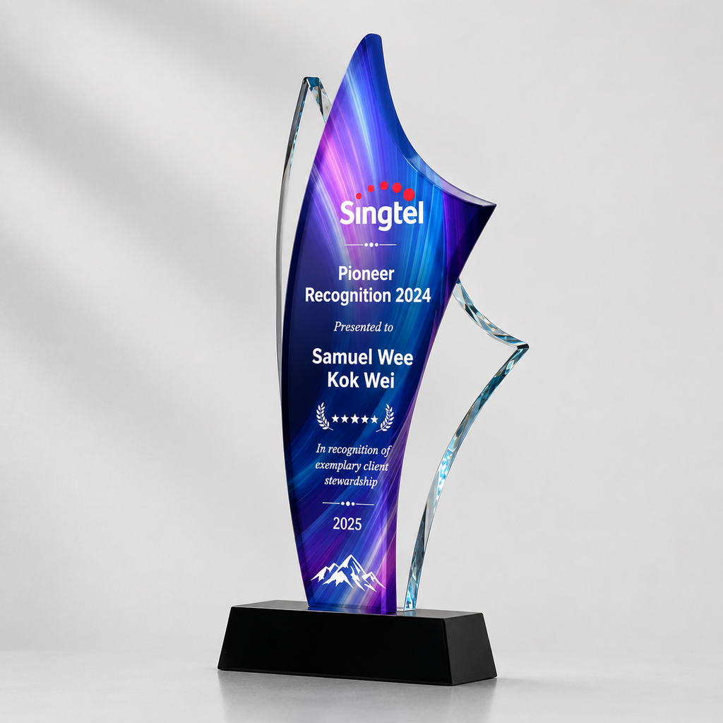 JC-1230 最优奖杯 / Standard Crystal — Trophy