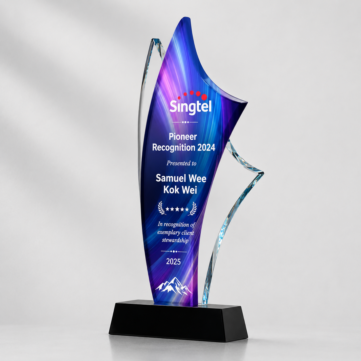JC-1230 最优奖杯 / Standard Crystal — Trophy