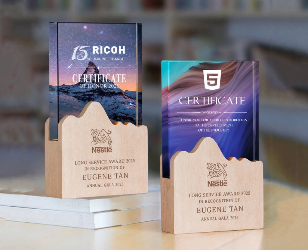 JC-1451 聚力奖牌-山 / Strength — Mountain — engraving mockup