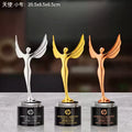 JC-1576 天使之翼 / Standard Crystal — Wings — engraving mockup