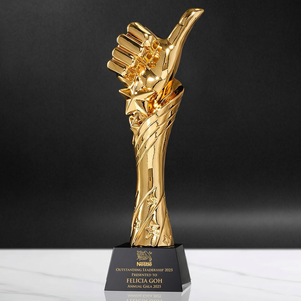 JC-3007 荣誉之赞A / Standard Crystal Edition — engraving mockup