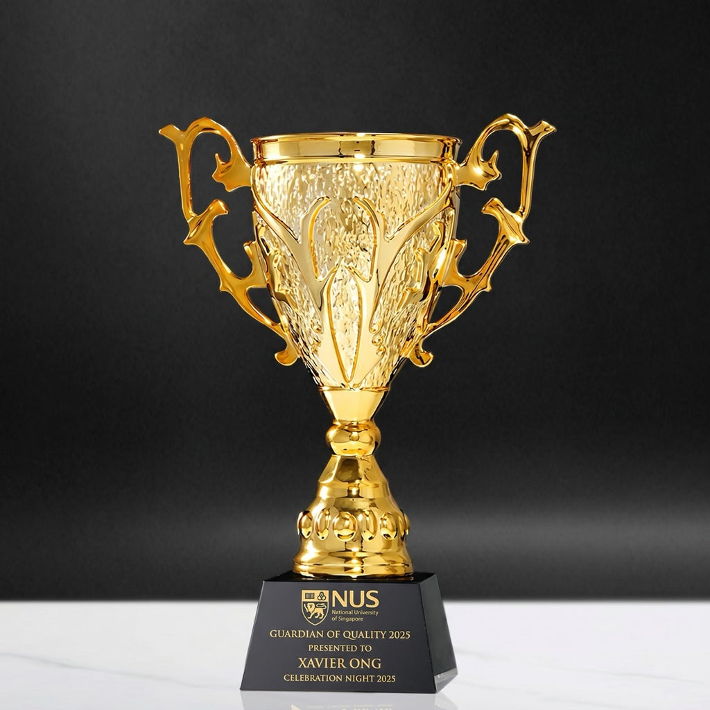 JC-3049 璀璨奖杯A / Standard Crystal — Trophy — engraving mockup