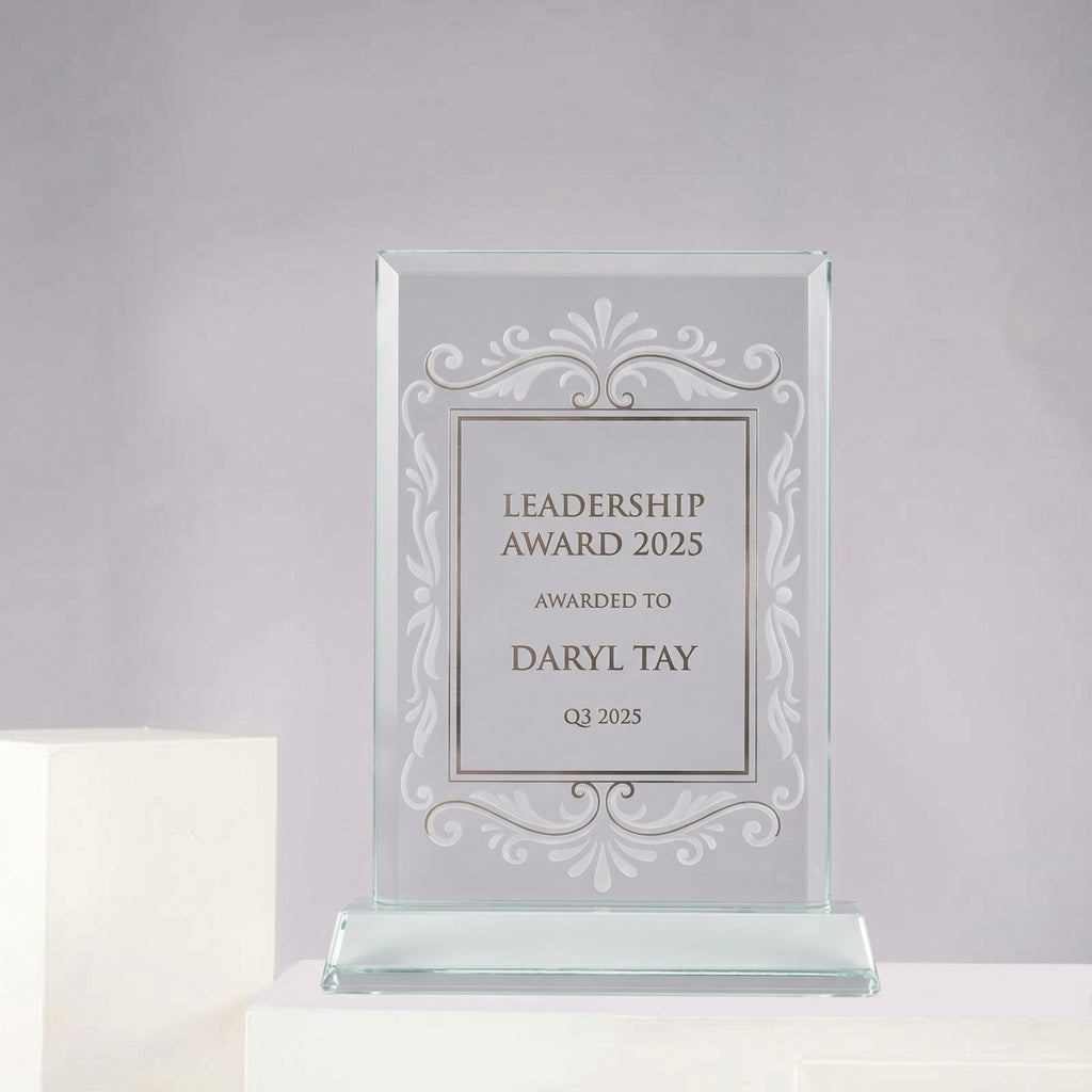 JC-5007 独树一帜 / Standard Crystal Edition — engraving mockup