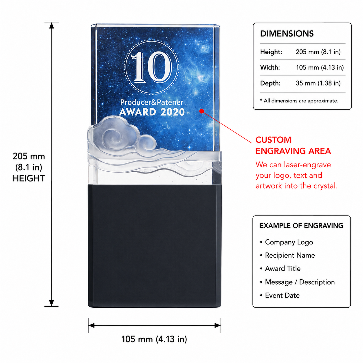 LJ-1020 云 涌 / Rising Clouds — spec