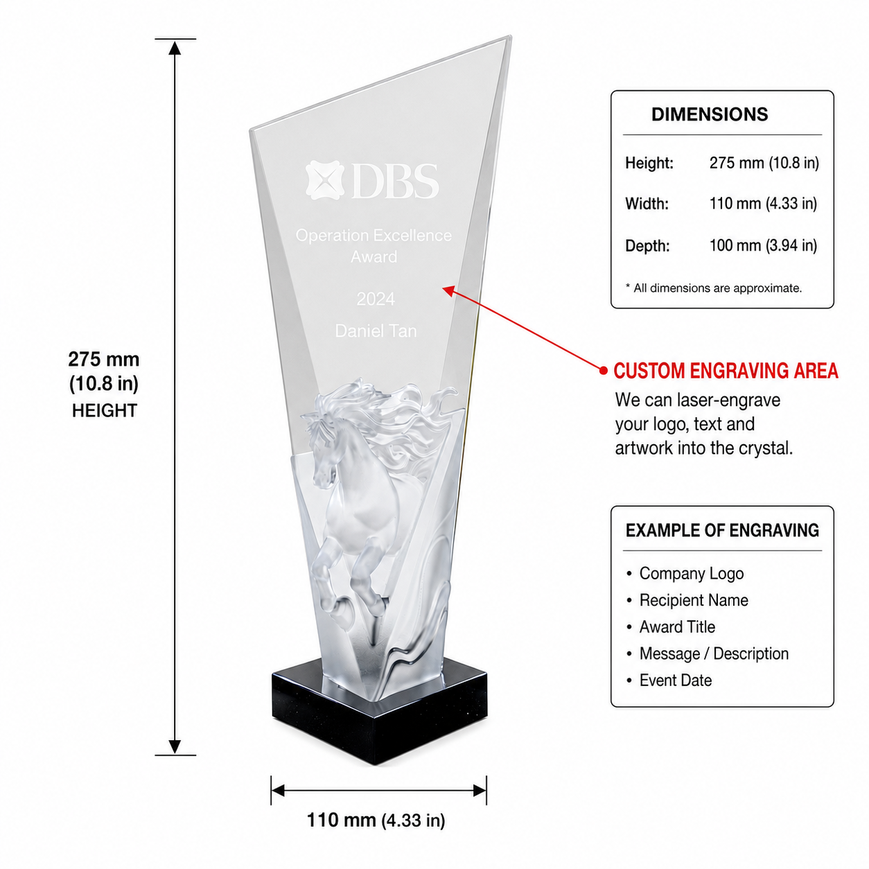 LJ-1083 Premium Crystal Edition — spec