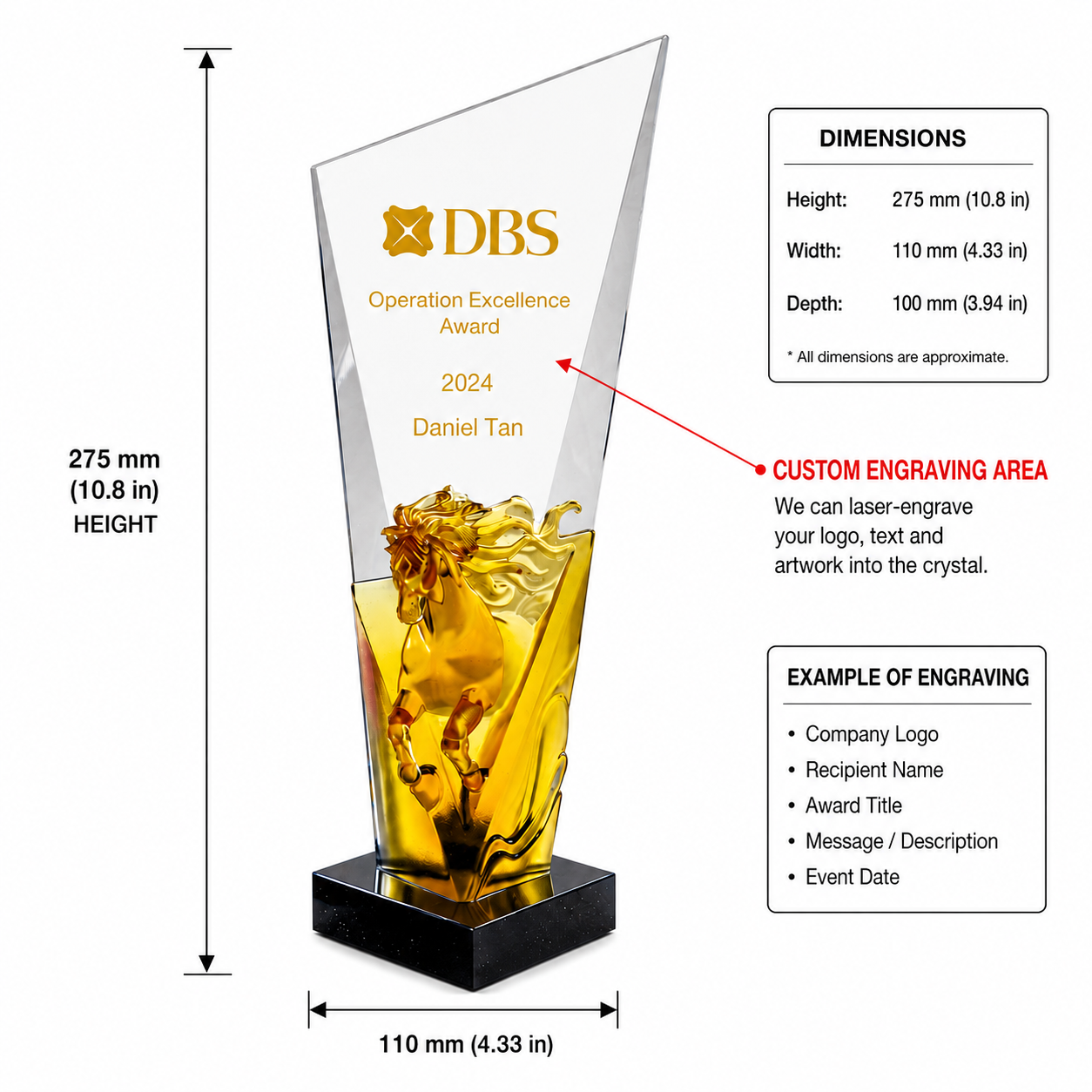 LJ-1083 Premium Crystal Edition — spec